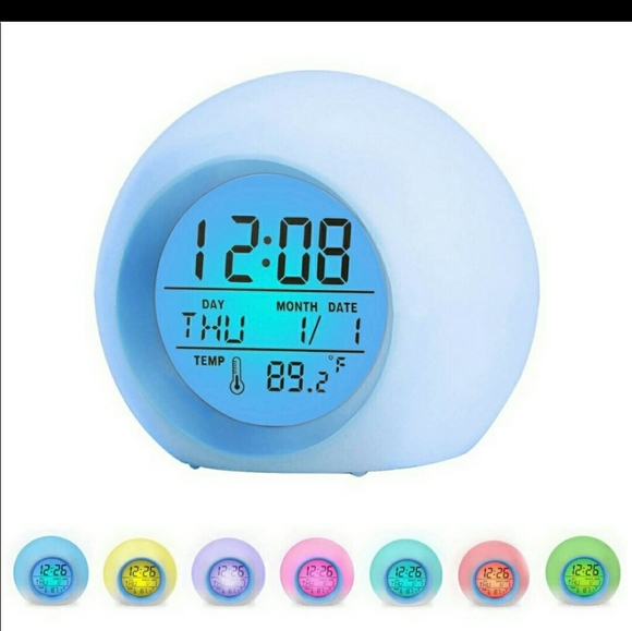Other New Color Change Digital Alarm Clock Poshmark